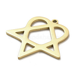 304 Stainless Steel Pendants&nbsp;STAS-B054-07G
