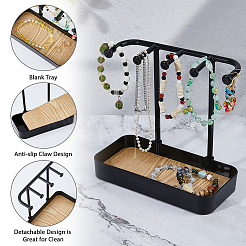 Plastic Earring Display Stands&nbsp;EDIS-WH0016-063A