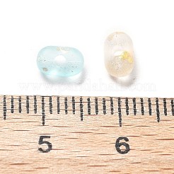 Gradient Color Transparent Frosted Acrylic Beads&nbsp;OACR-M023-06F