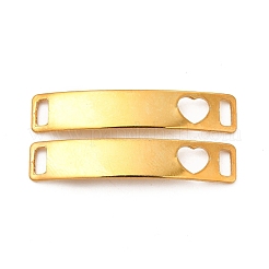 201 Stainless Steel Connector Charms&nbsp;STAS-D244-31G-B