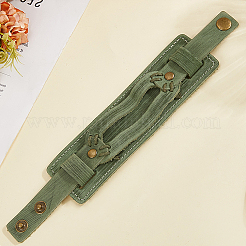 Cowhide Leather Cord Bracelets for Women Men&nbsp;BJEW-WH20012-04AG-01