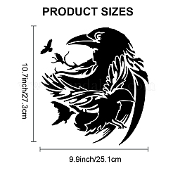 1Pc PET Hollow Out Drawing Painting Stencils&nbsp;DIY-MA0004-11C