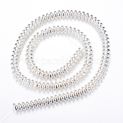 Electroplate Non-magnetic Synthetic Hematite Bead Strands&nbsp;LS-G-Q465-19S