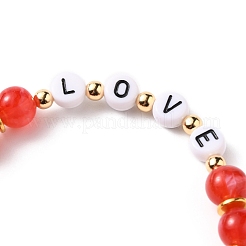 Multi-layered Stretch Beaded Bracelets Sets&nbsp;BJEW-JB05756-01