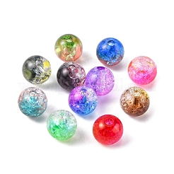 360Pcs 12 Style Transparent Crackle Acrylic Beads&nbsp;CACR-YW0001-03