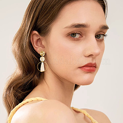 40Pcs 5 Styles 304 Stainless Steel Stud Earring Findings&nbsp;STAS-SC0010-37