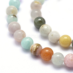 Natural Mixed Stone Beads Strands&nbsp;G-K224-05-6mm