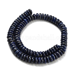 Natural Lapis Lazuli Beads Strands&nbsp;G-H329-B01-6x10mm