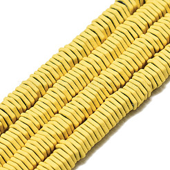 Spray Painted Non-magnetic Synthetic Hematite Beads Strands&nbsp;G-S371-003