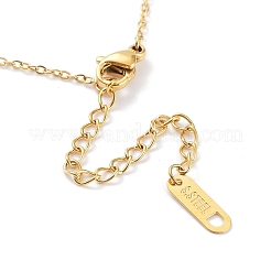 Butterfly Rhinestone Pendant Necklaces&nbsp;NJEW-F318-10G