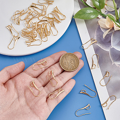 40Pcs Brass Earring Hooks&nbsp;KK-BBC0024-45