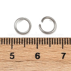 304 Stainless Steel Open Jump Rings&nbsp;STAS-P392-01P