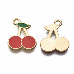 Alloy Enamel Pendants&nbsp;ENAM-T011-105-NR