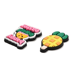 PVC Plastic Pendants & Cabochons&nbsp;KY-XCP0001-24
