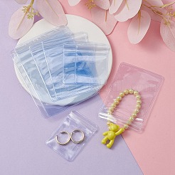 60Pcs 3 Sizes Rectangle PVC Resealable Packaging Bags&nbsp;OPP-YW0001-02