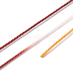 Segment Dyed Twisted Waxed Polyester Cord&nbsp;YC-C003-01D