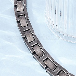 201 Stainless Steel Panther  Chain Bracelets&nbsp;BJEW-B078-161AS