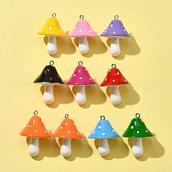 10Pcs Resin Pendants&nbsp;RESI-FS0001-62