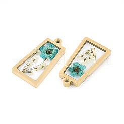 304 Stainless Steel Epoxy Resin Pendants&nbsp;STAS-T072-29