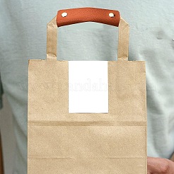 3Pcs Rectangle PU Leather Detachable Handle&nbsp;FIND-GF0001-49