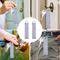 30Pcs Non-Woven Fabric Keychains&nbsp;KEYC-SP0001-64B