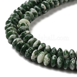 Natural Green Spot Beads Strands&nbsp;G-Z030-A03-01