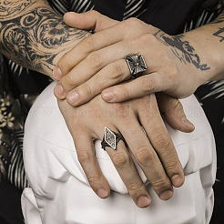 Brass Finger Rings for Men&nbsp;WGEA1A0-01