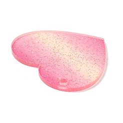 Transparent Acrylic Pendants&nbsp;TACR-F005-02