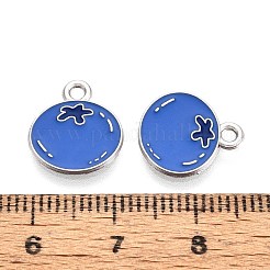 Fruit Alloy Enamel Charms&nbsp;PALLOY-S058-01P-20