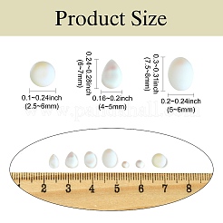 140Pcs 7 Styles Glass Cabochons&nbsp;MRMJ-CJ0001-24
