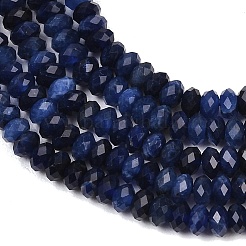 Natural Sodalite Beads Strands&nbsp;G-B175-A09-2x4mm