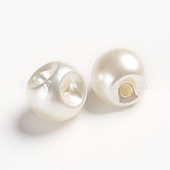 Resin Buttons&nbsp;BUTT-WH0015-06C-9mm