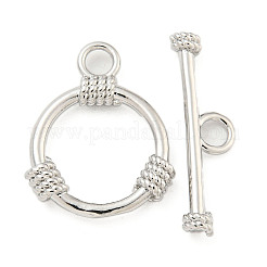 Brass Toggle Clasps&nbsp;KK-A223-30P