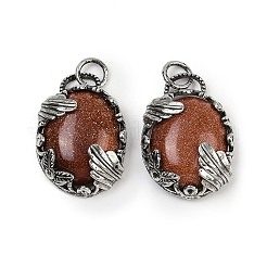 Natural & Synthetic Mixed Gemstone Pendants&nbsp;G-Z101-02AS