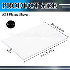 ABS Plastic Sheets&nbsp;AJEW-WH0709-238A