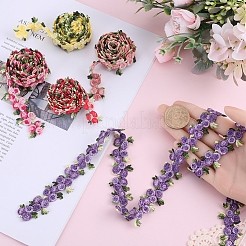 5 Yards 5 Colors Polyester Ribbon for Jewelry Making&nbsp;OCOR-GF0003-13