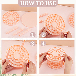 49 Holes Cosmetic Brush Storage Stands&nbsp;MRMJ-WH0012-46B