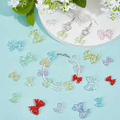 160Pcs 16 Styles Transparent Acrylic Beads&nbsp;TACR-GO0001-04