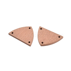 Poplar Wood Dyed Triangle Chandelier Component Links&nbsp;WOOD-N016-14