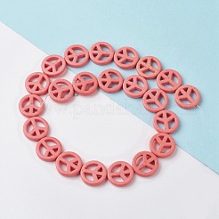Synthetic Turquoise Beads Strands&nbsp;G-P505-01