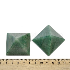 Natural Green Aventurine Orgonite Pyramid Display Decorations&nbsp;G-C186-08E