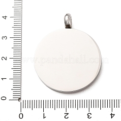 304 Stainless Steel Pendants&nbsp;STAS-F362-02P