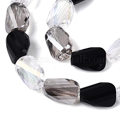 Electroplate Mixed Styles Glass Beads Strands&nbsp;EGLA-N022-10A-A06