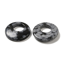 Natural Snowflake Obsidian Pendants&nbsp;G-T122-76M
