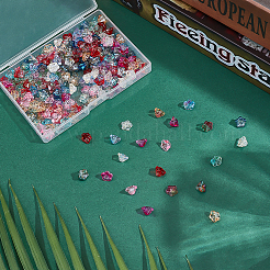 220Pcs 11 Colors Electroplate Glass Beads&nbsp;EGLA-ME0001-02