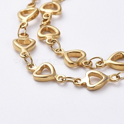 304 Stainless Steel Link Chains&nbsp;STAS-P219-08G