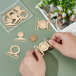 6Sets Zinc Alloy Side Release Buckles&nbsp;FIND-BC0013-98A