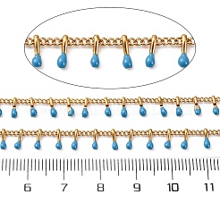 304 Stainless Steel Curb Chains&nbsp;STAS-R100-09A-02