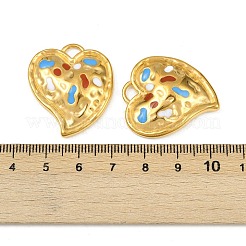 304 Stainless Steel Enamel Pendants&nbsp;STAS-Z140-06G