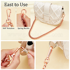1Pc Aluminum Curb Chain Bag Straps&nbsp;FIND-PH0006-17